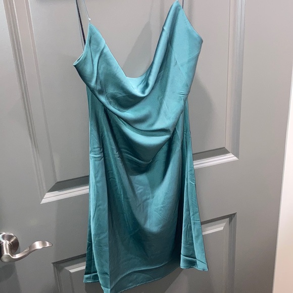 Teal mini Dress from Fashion Nova - Picture 1 of 4